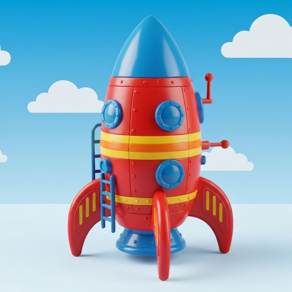 우주 탐험 로켓